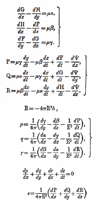 Maxwell's equations